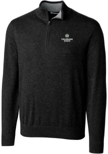 Cutter and Buck Colorado State Rams Mens Black Lakemont Long Sleeve 1/4 Zip Pullover