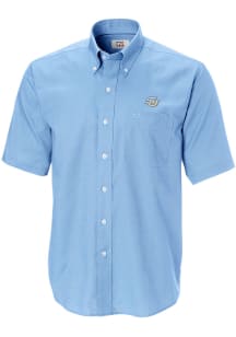 Cutter and Buck Southern University Jaguars Mens Blue Epic Easy Care Nailshead Short Sleeve Dres..
