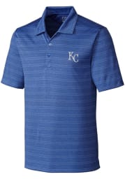 Cutter and Buck Kansas City Royals Mens Blue Interbay Short Sleeve Polo