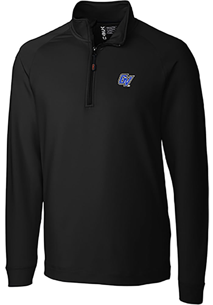 Cutter and Buck Grand Valley State Lakers Mens Black Jackson Long Sleeve 1/4 Zip Pullover