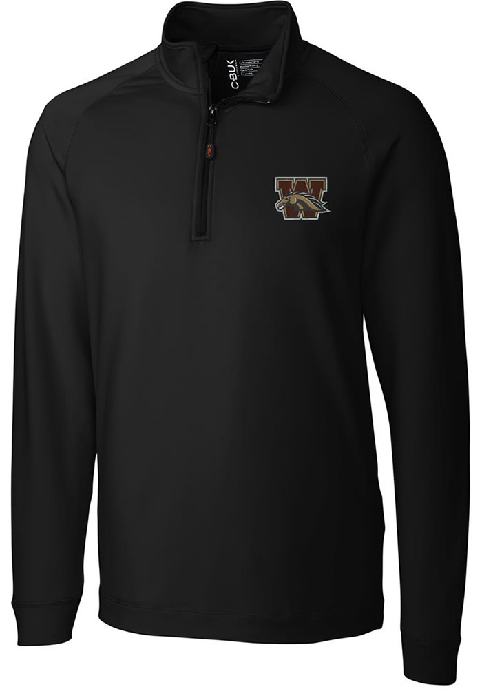 Cutter and Buck Western Michigan Broncos Jackson Pullover - Black