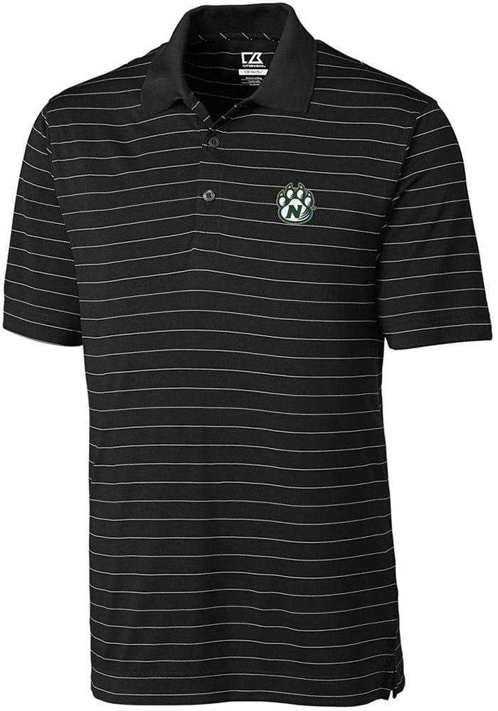Cutter and Buck Northwest Missouri State Bearcats Mens Black Franklin Short Sleeve Polo