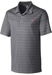 Cutter and Buck Missouri State Bears Mens Charcoal Interbay Short Sleeve Polo