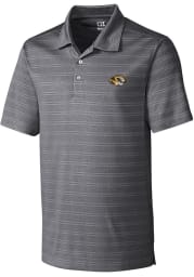 Cutter and Buck Missouri Tigers Mens Charcoal Interbay Short Sleeve Polo