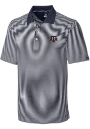 Cutter and Buck Texas A&M Aggies Mens Charcoal Trevor Short Sleeve Polo