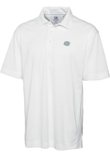 Cutter and Buck Southern University Jaguars Mens White Drytec Genre Textured Short Sleeve Polo