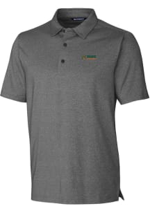 Cutter and Buck Florida A&amp;M Rattlers Mens Charcoal Forge Heathered Short Sleeve Polo