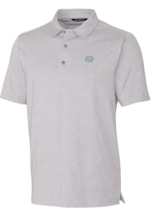 Cutter and Buck Southern University Jaguars Mens Grey Forge Heathered Short Sleeve Polo