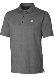 Cutter and Buck Southern University Jaguars Mens Charcoal Forge Heathered Short Sleeve Polo