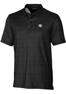 Cutter and Buck Southern University Jaguars Mens Black Pike Micro Floral Short Sleeve Polo