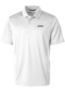 Cutter and Buck Florida A&amp;M Rattlers Mens White Prospect Textured Short Sleeve Polo