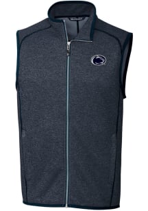 Mens Penn State Nittany Lions Navy Blue Cutter and Buck Mainsail Vest