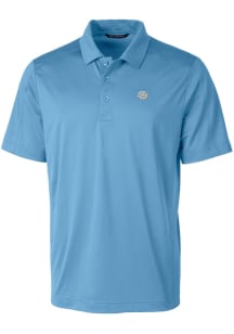 Cutter and Buck Southern University Jaguars Mens Blue Prospect Textured Short Sleeve Polo