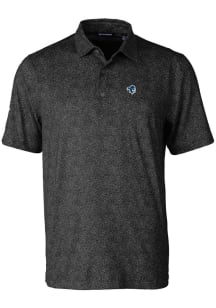 Cutter and Buck Seton Hall Pirates Mens Black Pike Constellation Short Sleeve Polo