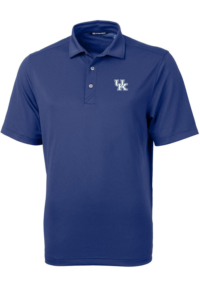 Cutter and Buck Kentucky Wildcats Mens Virtue Eco Pique Short Sleeve Polo