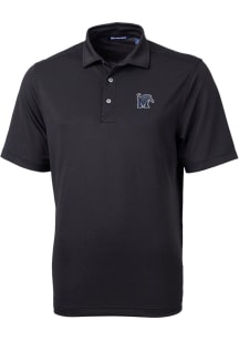 Cutter and Buck Memphis Tigers Mens Black Virtue Eco Pique Short Sleeve Polo