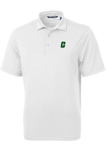 Cutter and Buck UNCC 49ers Mens White Virtue Eco Pique Short Sleeve Polo