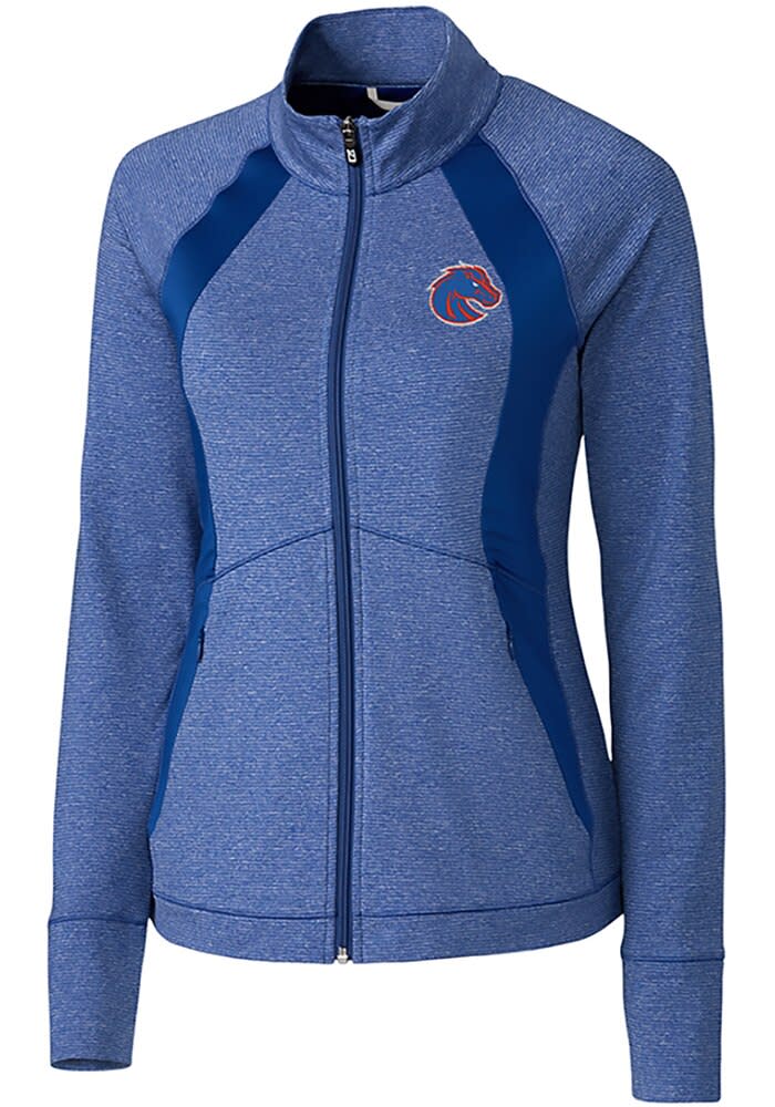 Boise State Broncos Cutter and Buck Womens Blue Shoreline Light Weight