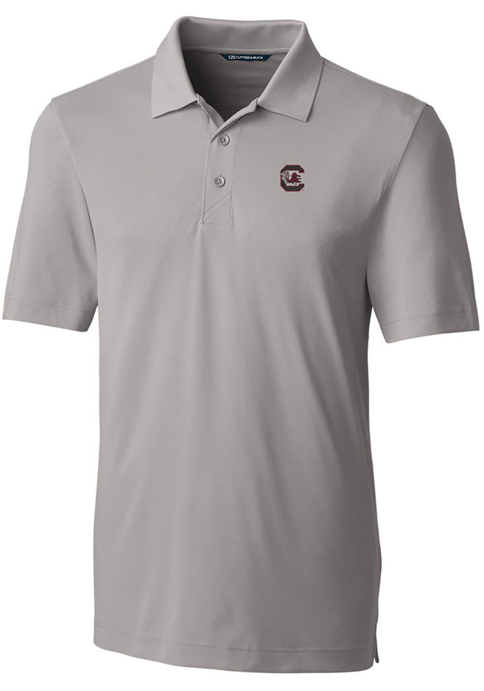 Cutter and Buck South Carolina Gamecocks Mens Grey Forge Short Sleeve Polo