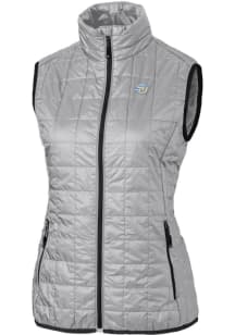 Cutter and Buck Southern University Jaguars Womens Grey Rainier PrimaLoft Puffer Vest
