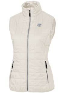 Cutter and Buck Southern University Jaguars Womens White Rainier PrimaLoft Puffer Vest
