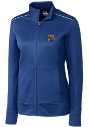 Cutter and Buck Kentucky Wildcats Womens Blue Ridge Long Sleeve Full Zip Jacket