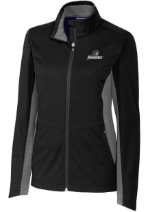 Cutter and Buck Providence Friars Womens Black Navigate Softshell Light Weight Jacket
