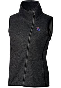Cutter and Buck Louisiana Tech Bulldogs Womens Charcoal Mainsail Vest