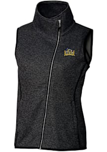 Womens Drexel Dragons Charcoal Cutter and Buck Mainsail Vest