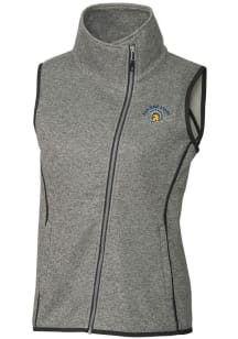 Cutter and Buck San Jose State Spartans Womens Grey Mainsail Vest