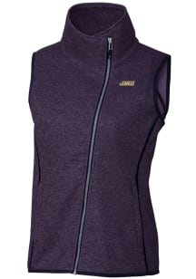 Cutter and Buck James Madison Dukes Womens Purple Mainsail Vest