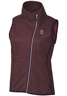 Cutter and Buck Boston College Eagles Womens Red Mainsail Vest