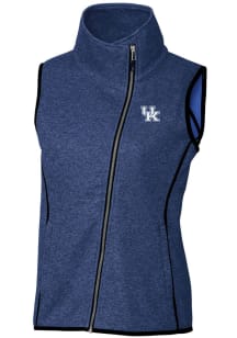 Cutter and Buck Kentucky Wildcats Womens Blue Mainsail Vest