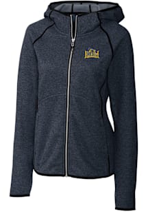 Womens Drexel Dragons Navy Blue Cutter and Buck Mainsail Medium Weight Jacket