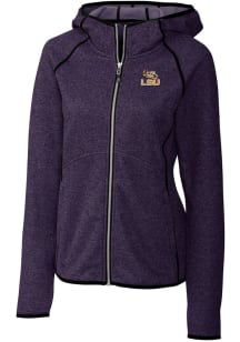Cutter and Buck LSU Tigers Womens Purple Mainsail Medium Weight Jacket