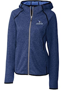 Cutter and Buck Creighton Bluejays Womens Blue Mainsail Medium Weight Jacket