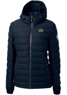 Cutter and Buck Drexel Dragons Womens Navy Blue Mission Ridge Repreve Filled Jacket