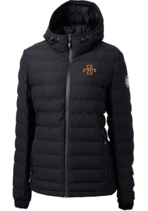 Cutter and Buck Iowa State Cyclones Womens Black Mission Ridge Repreve Filled Jacket