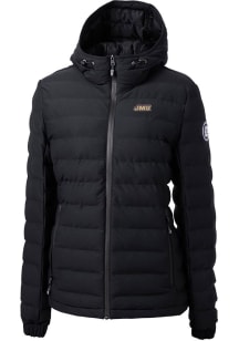 Cutter and Buck James Madison Dukes Womens Black Mission Ridge Repreve Filled Jacket
