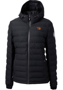 Cutter and Buck Oregon State Beavers Womens Black Mission Ridge Repreve Filled Jacket