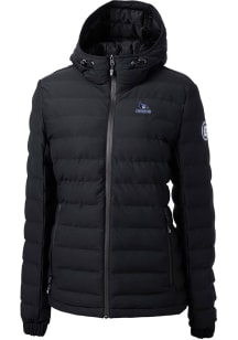 Cutter and Buck Creighton Bluejays Womens Black Mission Ridge Repreve Filled Jacket