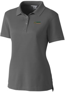 Cutter and Buck Florida A&amp;M Rattlers Womens Grey Advantage Pique Short Sleeve Polo Shirt