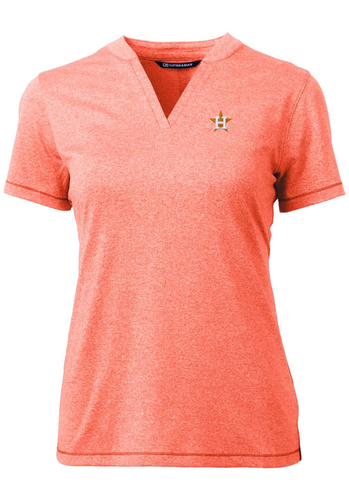 Women's Antigua Charcoal Houston Astros Compass Polo Size: Small