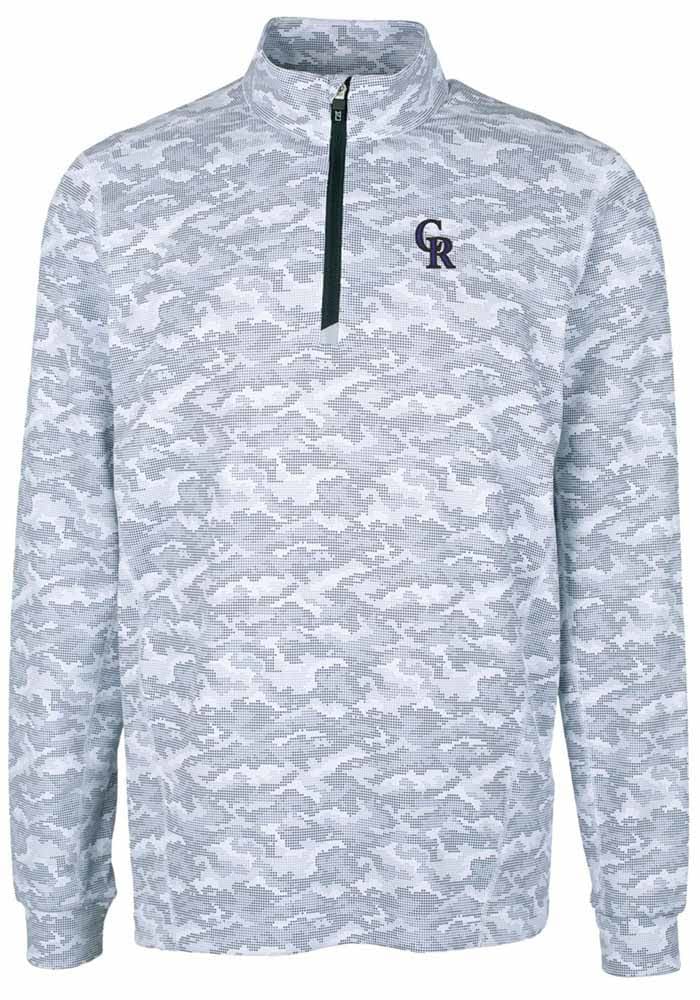 Antigua MLB Colorado Rockies Men's Esteem Tall, Black, 3xlt