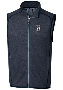 Cutter and Buck Boston Red Sox Mens Navy Blue Mainsail Sleeveless Jacket