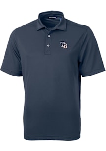 Cutter and Buck Tampa Bay Rays Navy Blue Stars and Stripes Virtue Eco Pique Big and Tall Polo