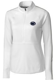 Cutter and Buck Penn State Nittany Lions Womens White Pennant Sport Long Sleeve Full Zip Jacket