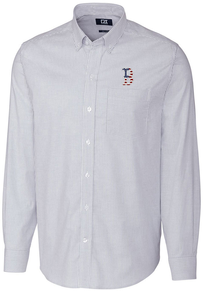 red sox dress shirt boston Men's Antigua Heather Navy Boston Red Sox Layout Polo Size: Large clinging UPF sun protection Machine wash cold on gentle cycle Plus Size - MLB Boston