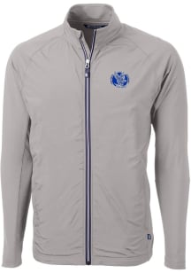 Cutter and Buck Air Force Falcons Mens Grey Adapt Eco Knit Big and Tall Light Weight Jacket