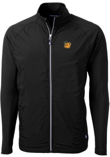 Cutter and Buck Baylor Bears Mens Black Adapt Eco Knit Big and Tall Light Weight Jacket